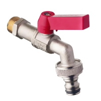 Кран для поливу KR-259-1/2"/з конектором для швидкого підключення (KR3128)